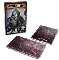 Necromunda: Delaque Gang Tactics Cards (English)