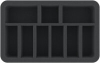 60mm Feldherr Foam Tray for Flames of War/Team Yankee - 9 Compartments