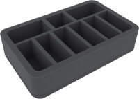 60mm Feldherr Foam Tray for Flames of War/Team Yankee - 9 Compartments