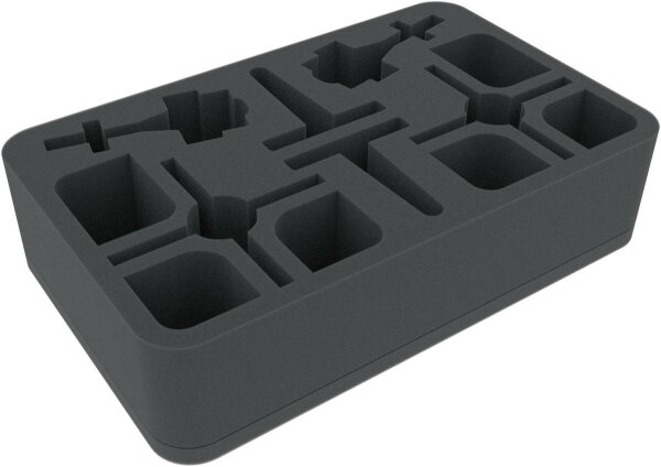 65mm Feldherr Foam Tray for Team Yankee: PAH Anti-Tank Helicopter Flight