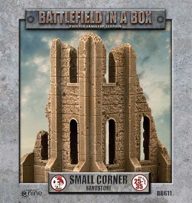 Battlefield in a Box: Gothic Battlefields - Small Corner (Sandstone)