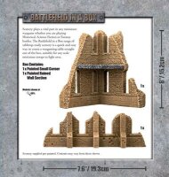 Battlefield in a Box: Gothic Battlefields - Small Corner (Sandstone)
