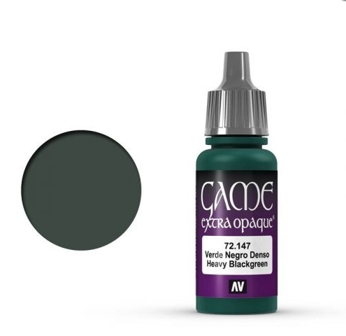 Vallejo: Game Colour - Extra Opaque: 72.147 Heavy Black Green