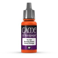 Vallejo: Game Colour - Extra Opaque: 72.152 Heavy Orange