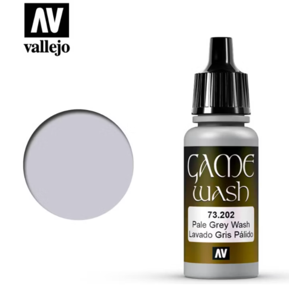Vallejo: Game Colour - 73.202 Pale Grey Shade Wash