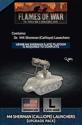 M4 Sherman (Calliope) Launchers (Upgrade Pack)