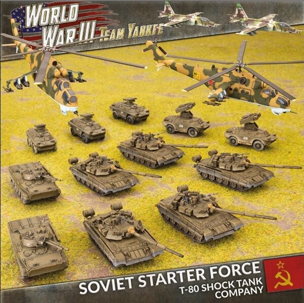 World War III: Soviet Starter Force - T-80 Shock Tank Company