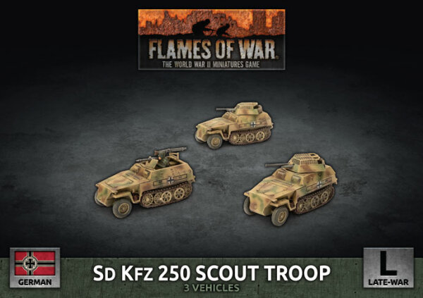 SdKfz 250 Scout Troop (LW-Heer/SS)