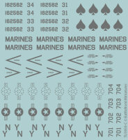 WWIII: American Decal Set