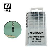 Vallejo: Tool - Microbox Drill Set