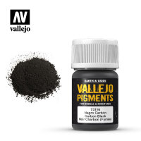 Vallejo: Pigmente - 16 Carbon Black (73.116)