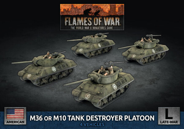 M36 or M10 Tank Destroyer Platoon (LW)