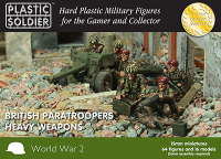 15mm British Paratrooper Heavy Weapons