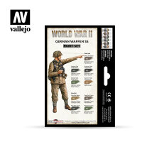 Vallejo: World War II Paint Set - German Waffen SS