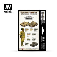 Vallejo: World War II Paint Set - Italian Armour & Infantry