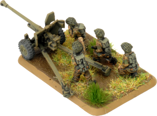 BBX51 SHIPPING NOW FLAMES OF WAR AIRBORNE 6PDR ANTI-TANK PLATOON 