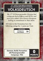 D-Day: Waffen-SS Command Cards