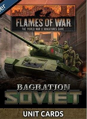 Bagration: Soviet Unit Cards