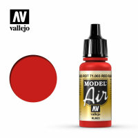 Vallejo: Model Air - 003 Scarlet Red (71.003)