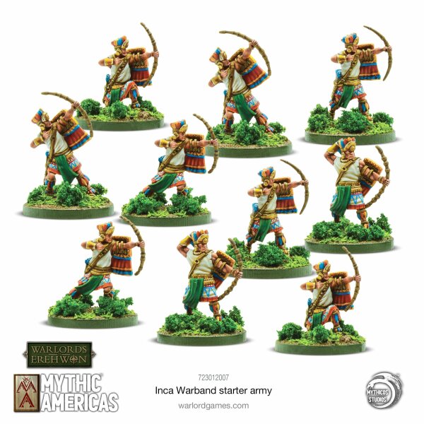 Warhammer miniatures inca warrior women unit