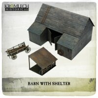 Barn with Shelter