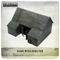 Barn with Shelter