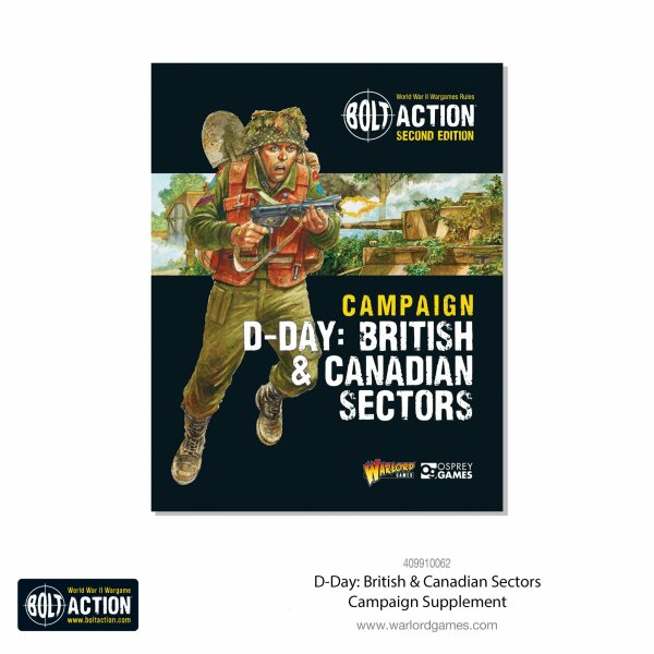 Bolt Action: D-Day: British & Canadian Sectors - Theatre Book