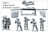 Indian Doolie and British Casualties