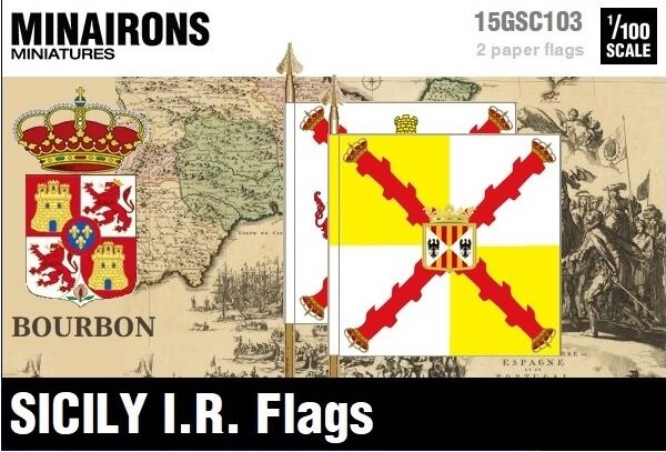 1/100 Sicily IR Flags