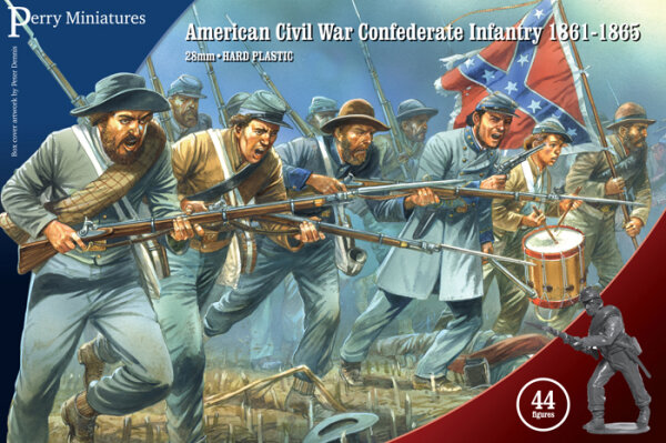 American Civil War Confederate Infantry 1861-1865