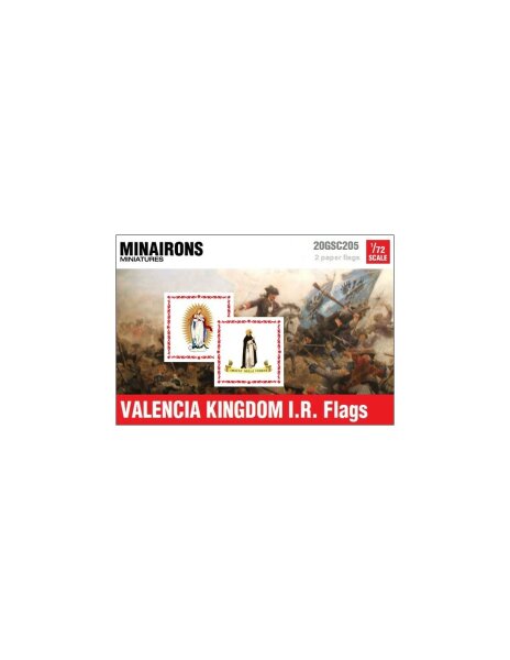 1/72 Valencia Kingdom IR Flags
