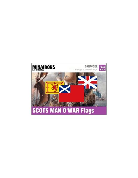 1/600 Scots Man-of-War Flags