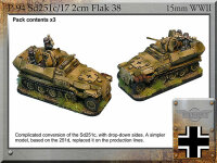 SdKfz 251C/17 2cm Flak38 (x3)