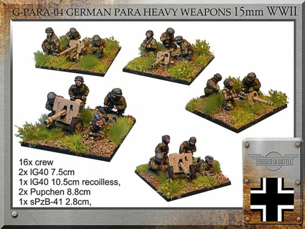 German Para Heavy Weapons