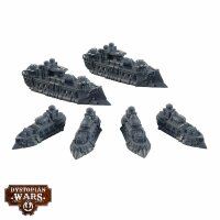 Dystopian Wars: Crown - Crown Frontline Squadrons