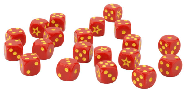 Team Yankee Soviet Dice Set