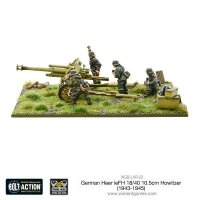 German Heer leFH 18/40 10.5cm Howitzer (1943-45)