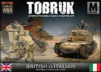 Tobruk: Complete World War II Starter Set - British vs. Italian