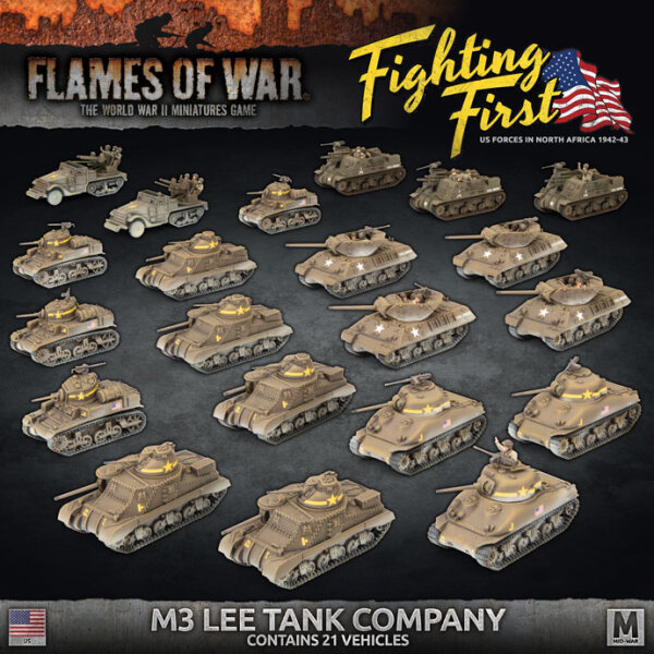 M3 Lee Tank Company - Fighting First Army Deal (MW)