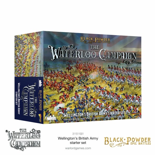 Black Powder: Epic Battles - Waterloo: Wellington`s British Army Starter Set