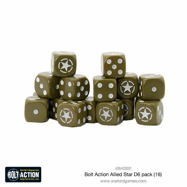 Bolt Action: Allied Star D6 Pack