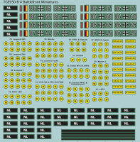 West German Decal Set