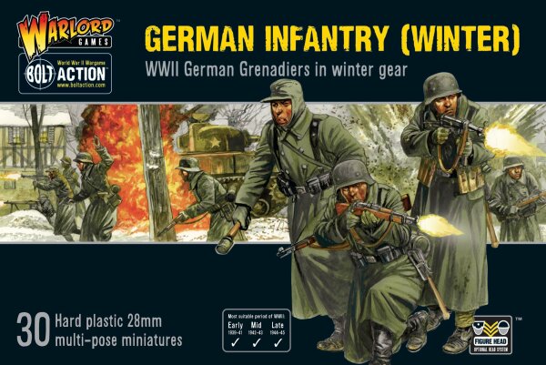 German Infantry (Winter) - WWII German Grenadiers in Winter Gear