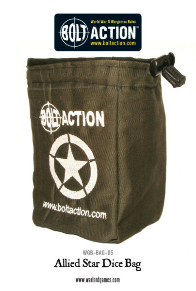 Bolt Action: Allied Star Dice Bag