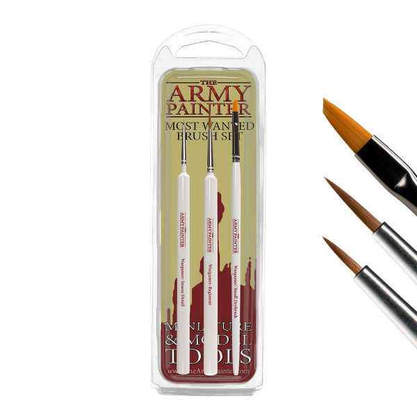 Army Painter: Most Wanted Brush Set