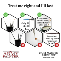 Army Painter: Most Wanted Brush Set