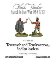 French-Indian War: Tecumseh and Tenskwatawa - Indian leaders