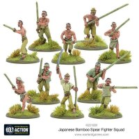 Japanese Bamboo Spear Fighter Squad