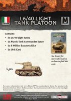 L6/40 Light Tank Platoon (MW)