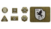 352. Infantry Division Tokens and Objectives